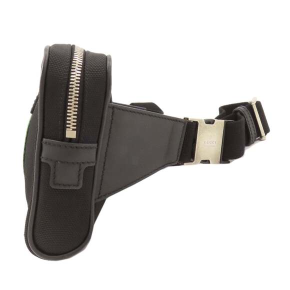 GUCCI Black Canvas Fanny Pack - Picture 3 of 16